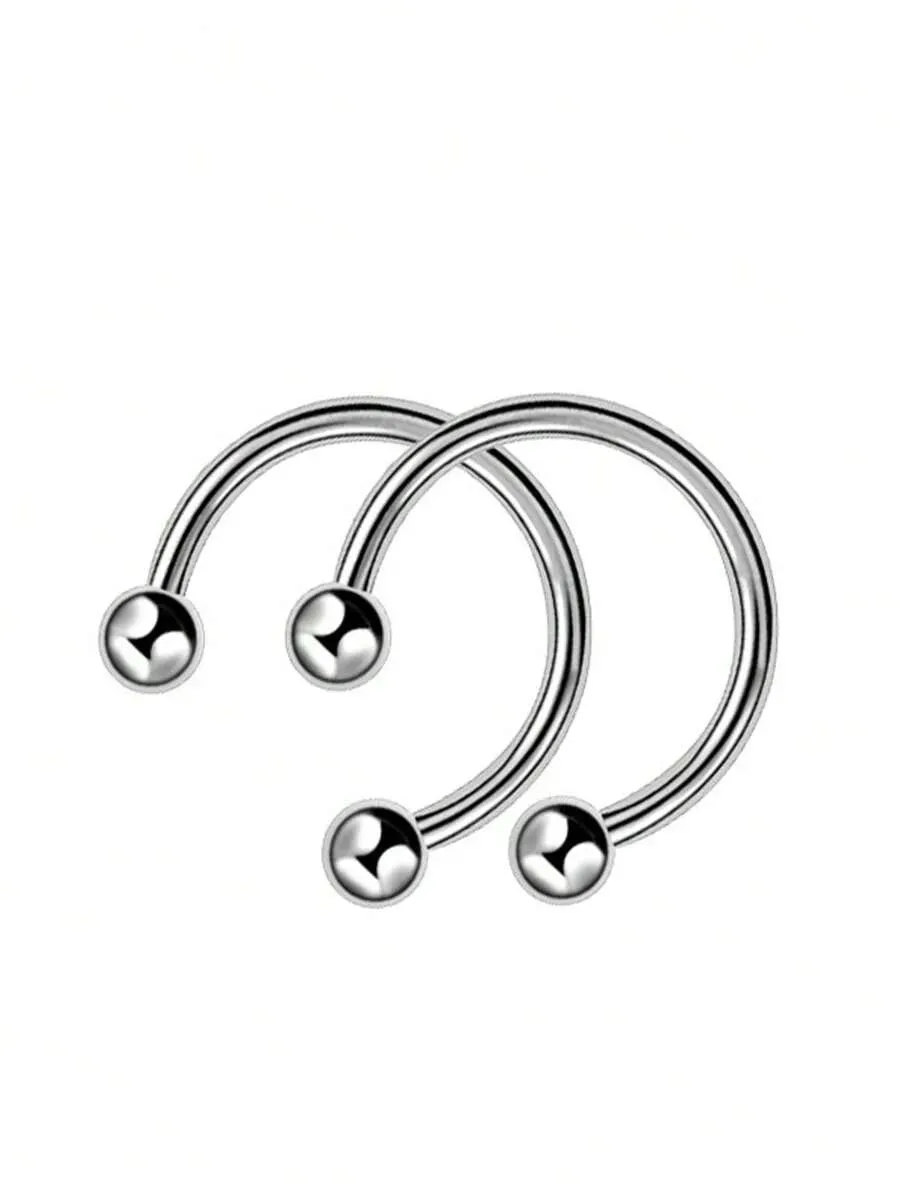 12648 1b-011 Piercing para labios 2 Pzas