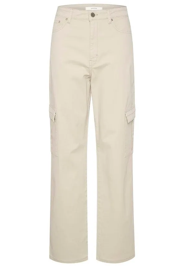 AUBREYGZ CARGO PANTS | SILVER BIRCH