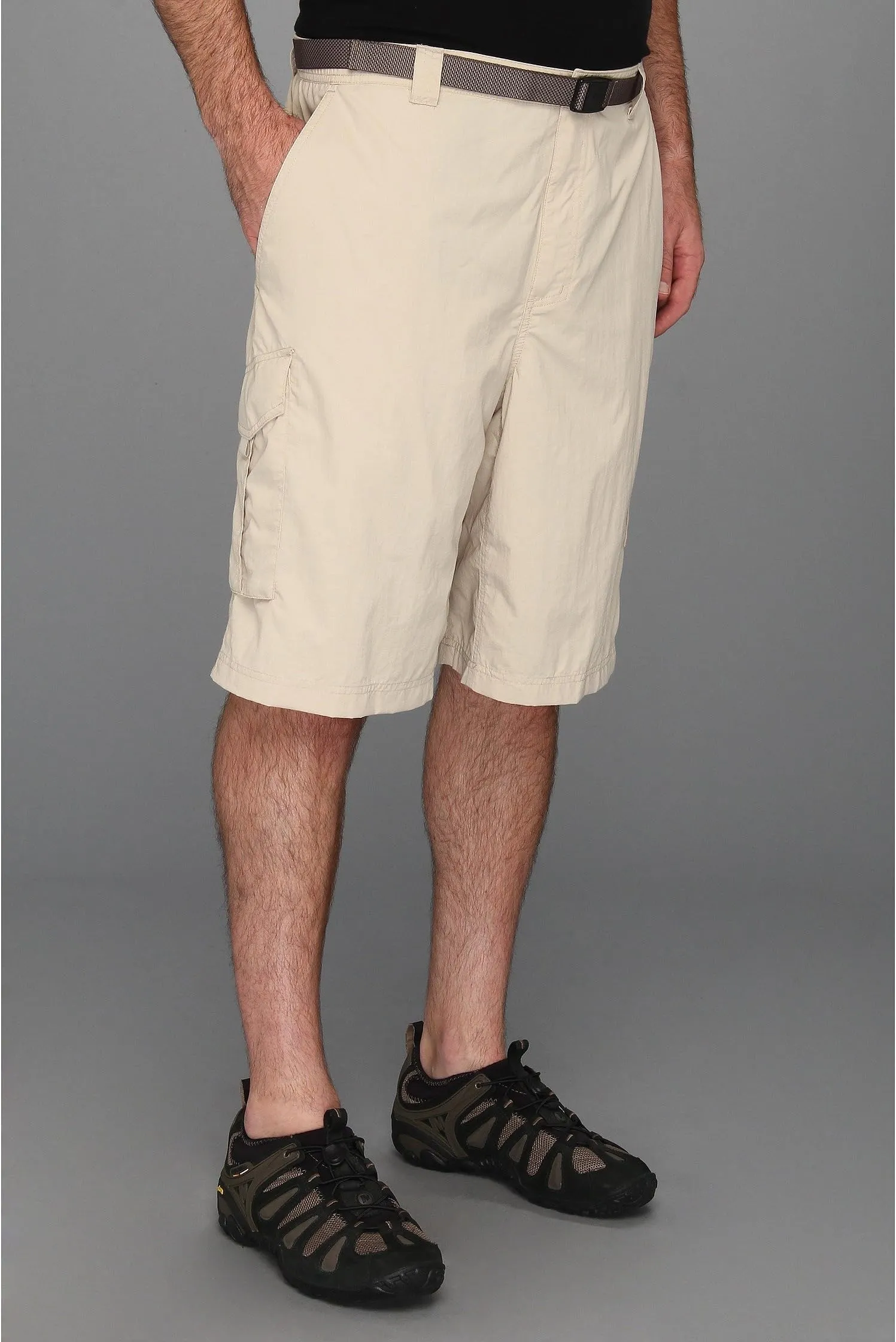 Big & Tall Silver Ridge Short Cargo Pants (42-54) Columbia in Fossil