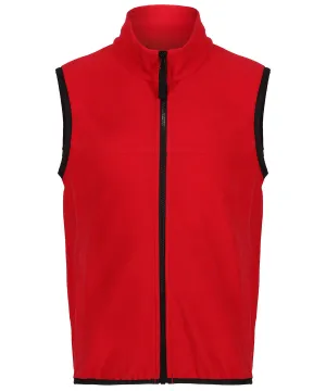 Classic Red/Black - Kids microfleece bodywarmer