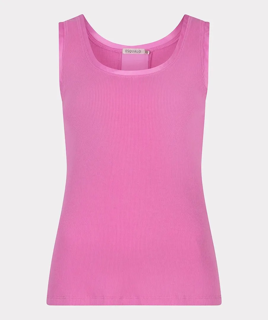 Esqualo ‘Rib Satin Finish Singlet Tank’