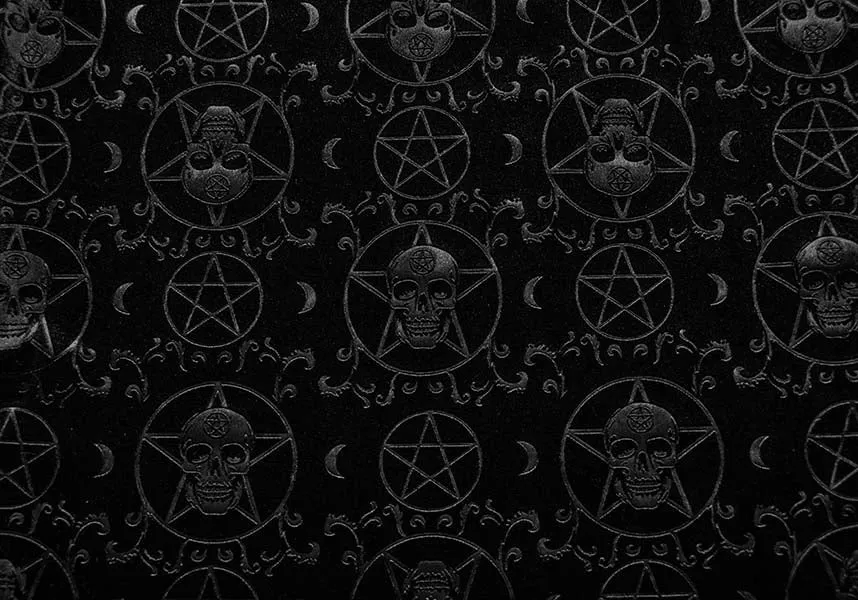 Goth Pentacle Velvet | CAMISOLE TOP [PLUS SIZE]