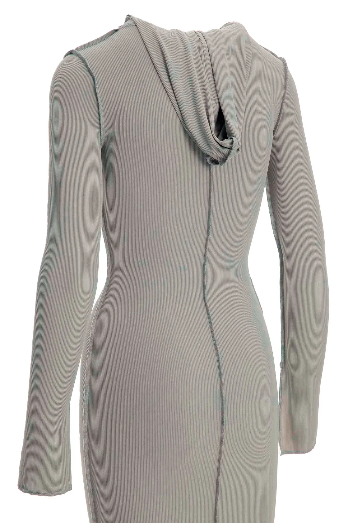 HOODED MAXI DRESS