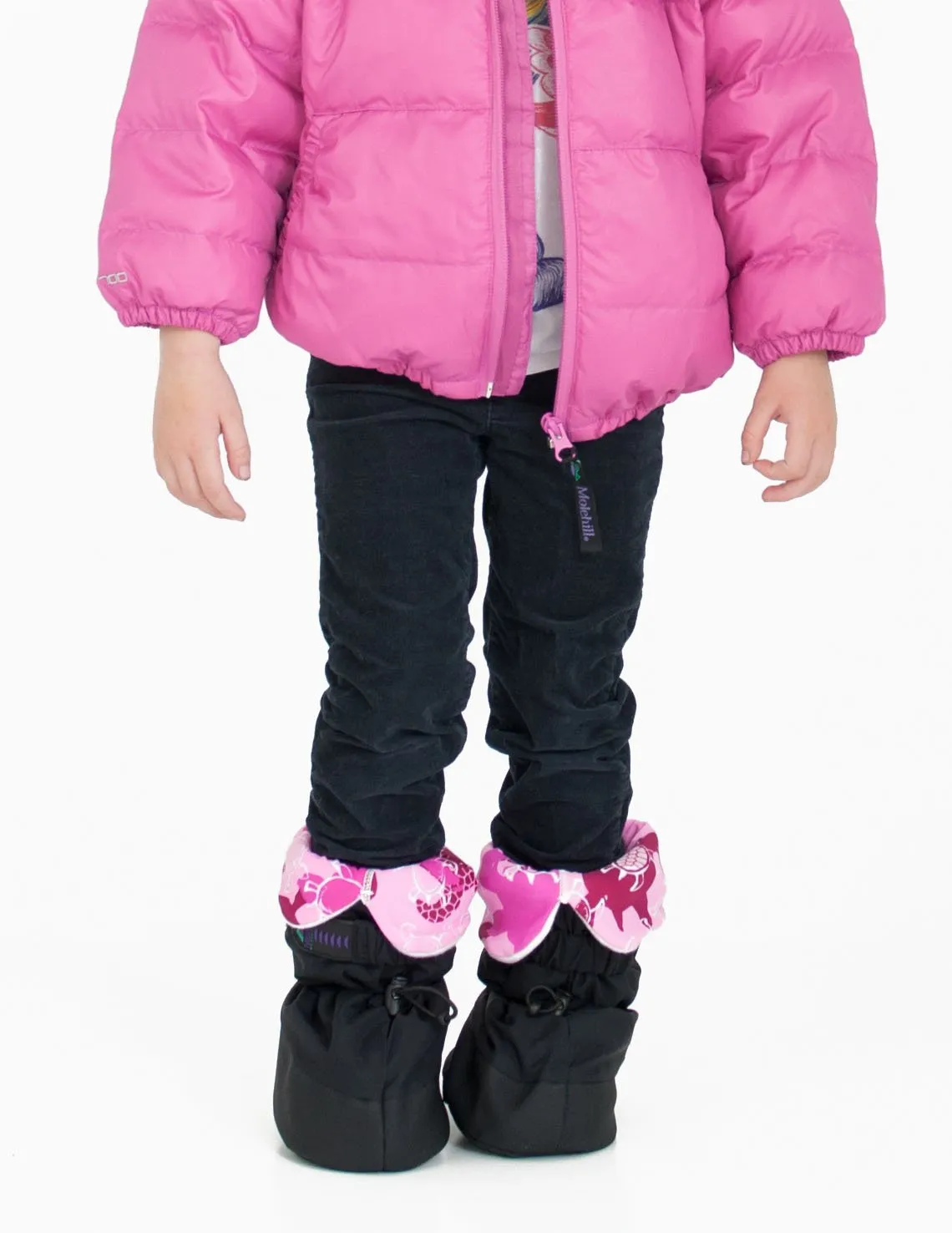Infant / Toddler Booties - Light Pink