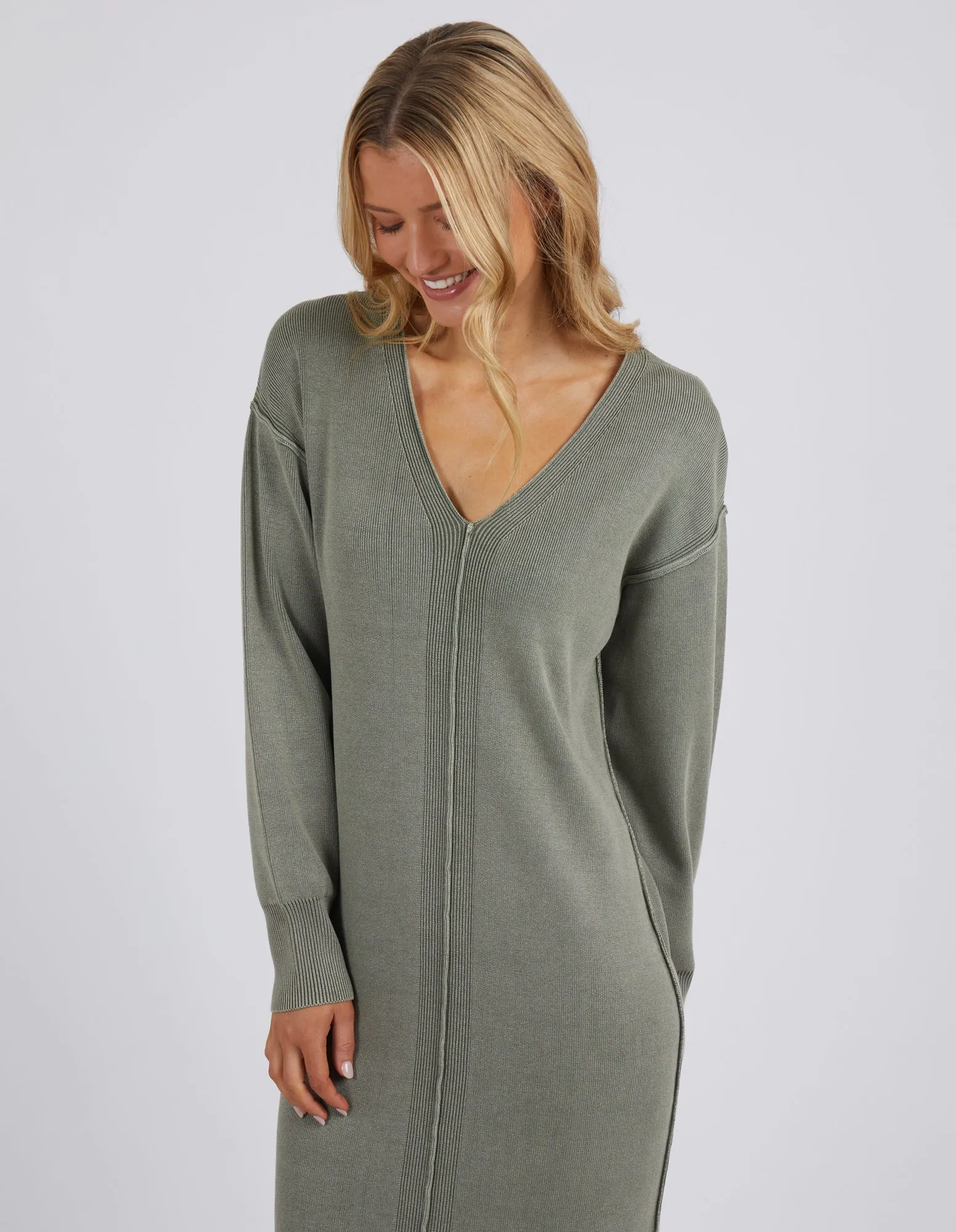 Juniper Dress - Sage Green