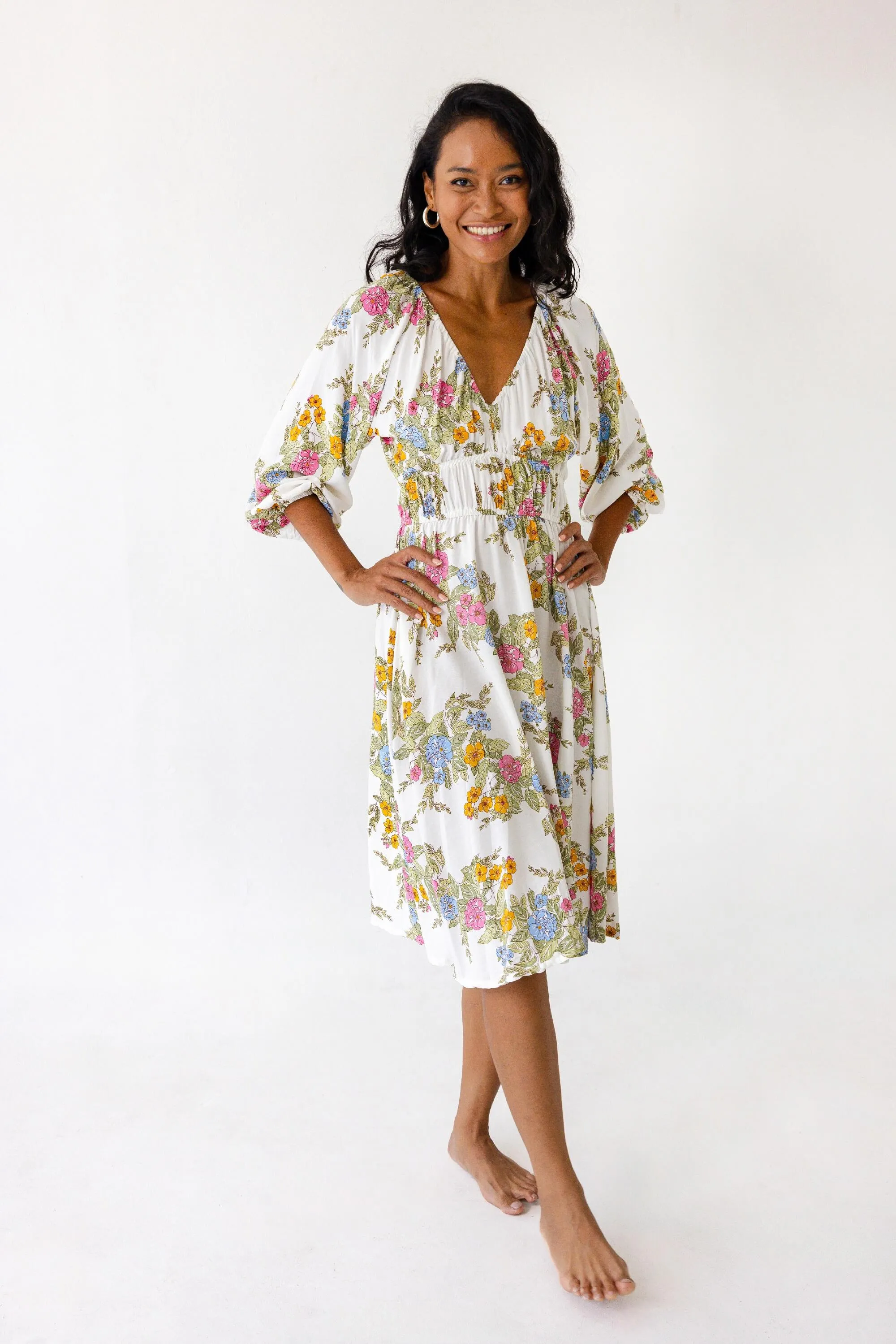 Kamari Dress in Karolina Floral
