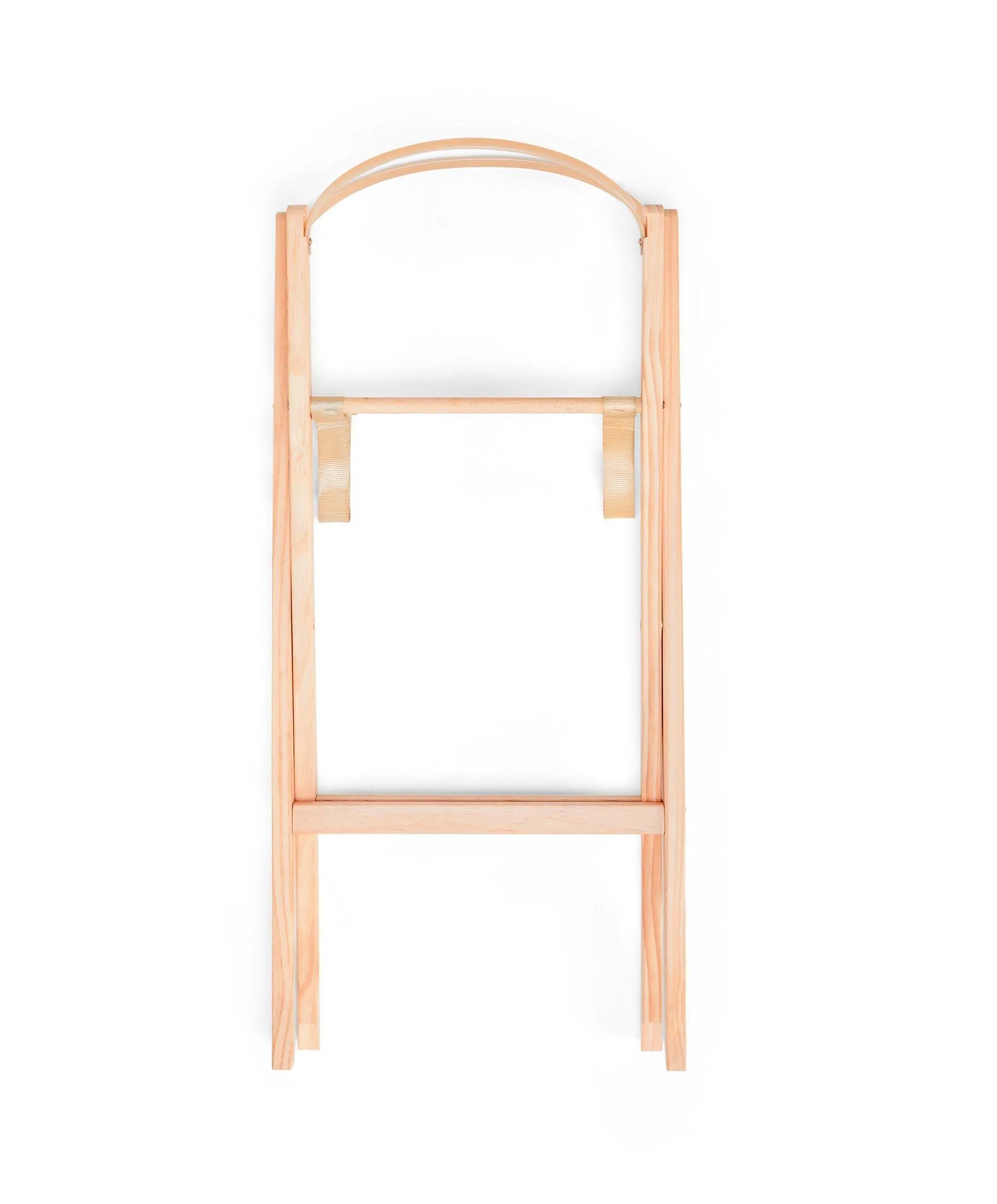 Little Green Sheep Moses Basket & Stand - Honey / Natural