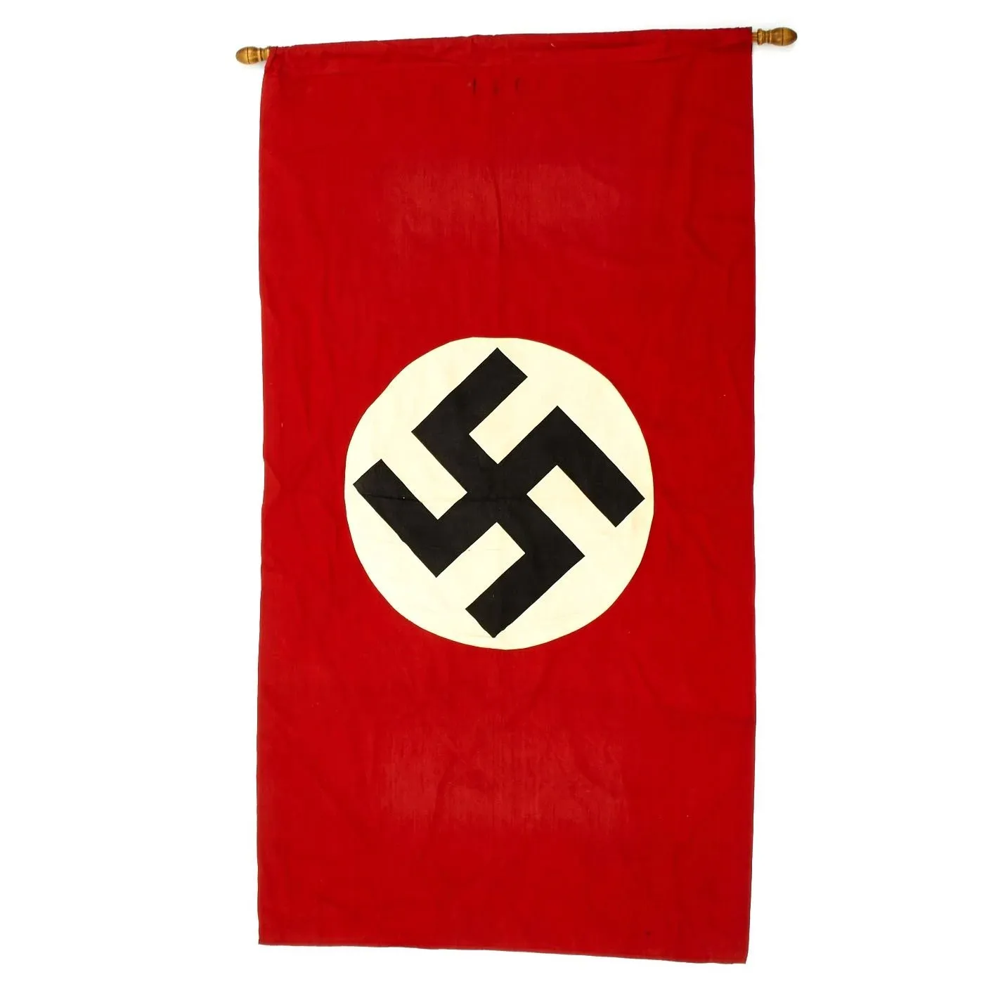Original German WWII National Flag Banner Captured by Captain of 634th Tank Destroyer Battalion in 1944