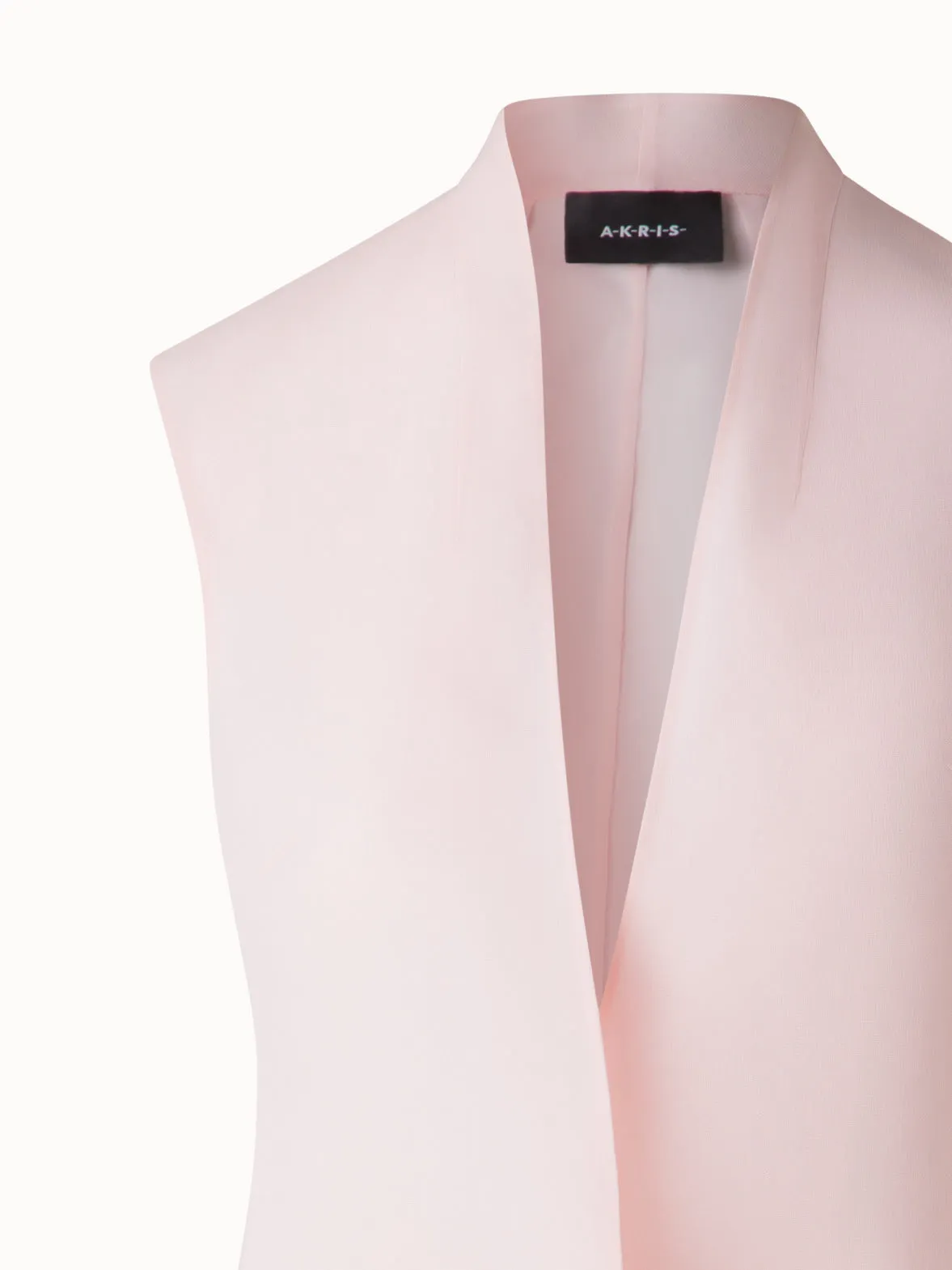 Sheer Silk Organza Gilet