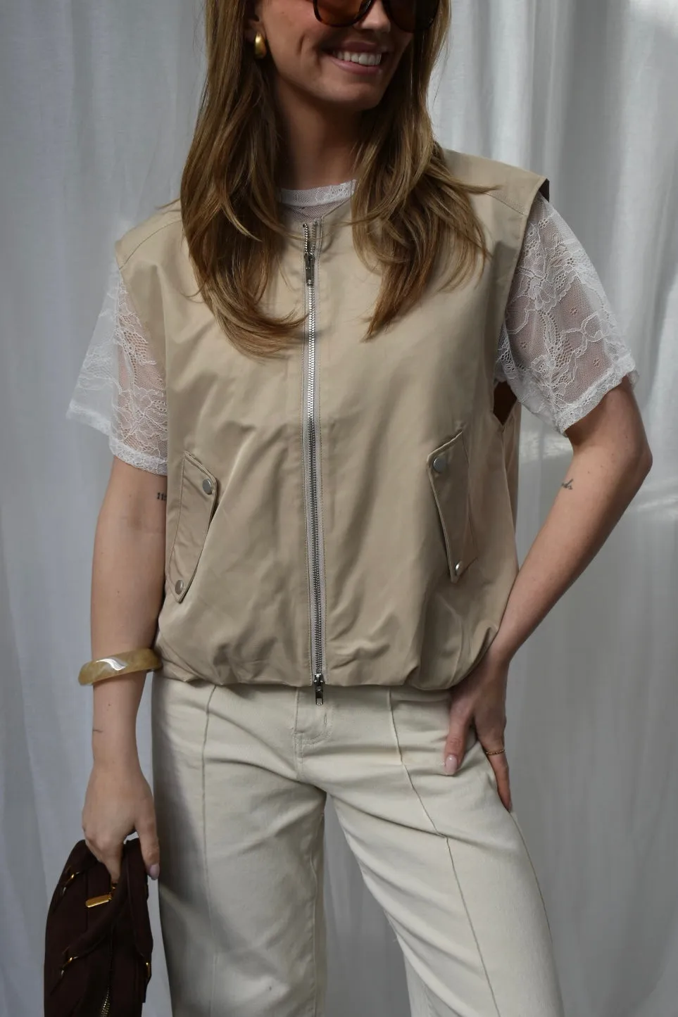 Studio Gilet - Beige