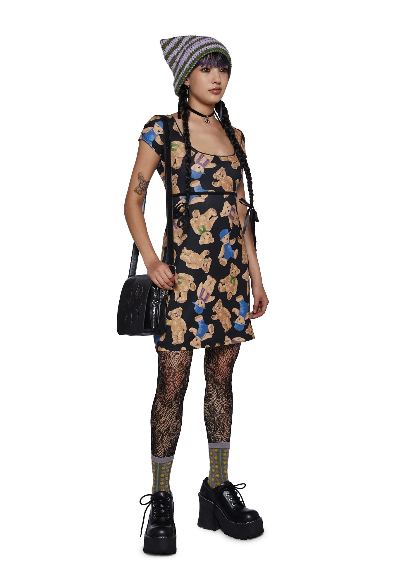 Take A Tumble Mini Dress