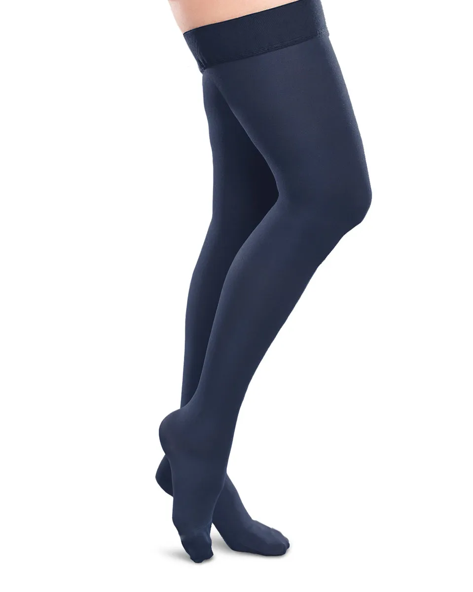 Therafirm Ease Opaque Women's Closed Toe Thigh High 15-20 mmHg - Clearance