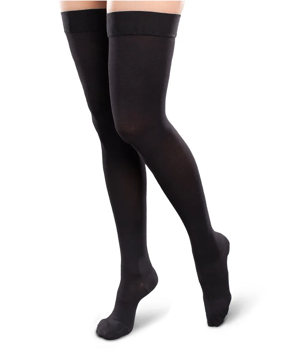 Therafirm Ease Opaque Women's Closed Toe Thigh High 15-20 mmHg - Clearance