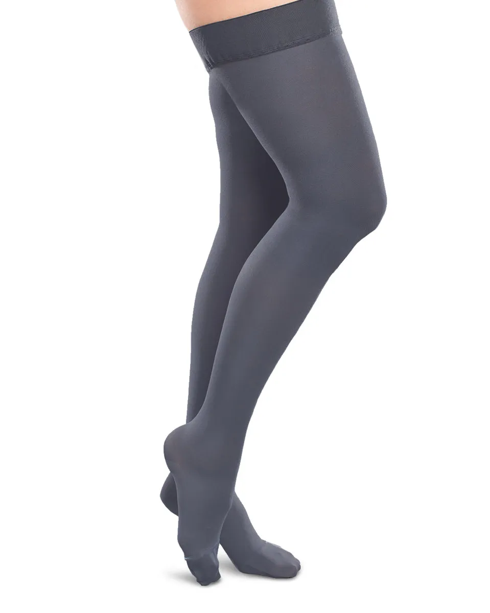 Therafirm Ease Opaque Women's Closed Toe Thigh High 15-20 mmHg