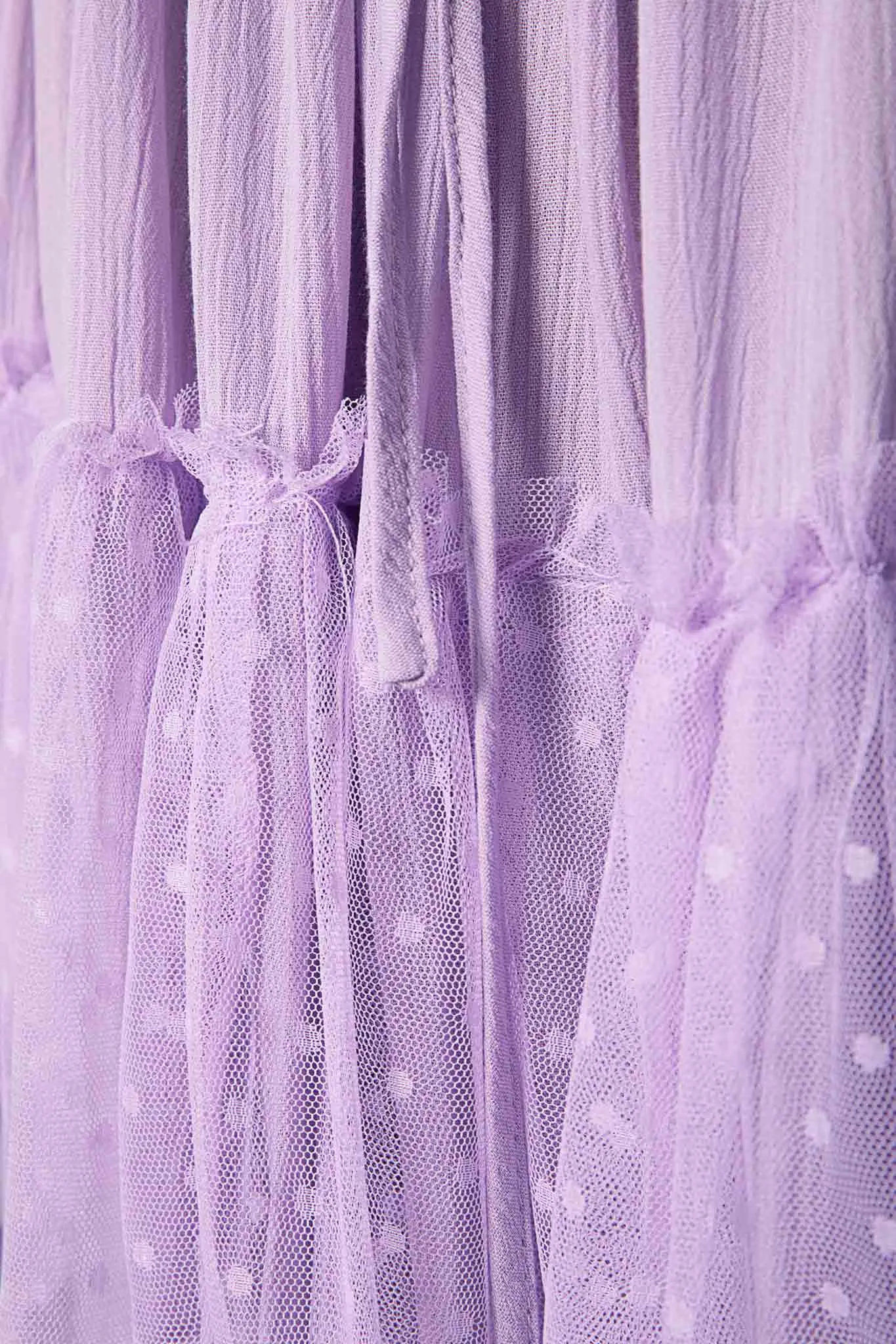 TULLE COTTON DRESS