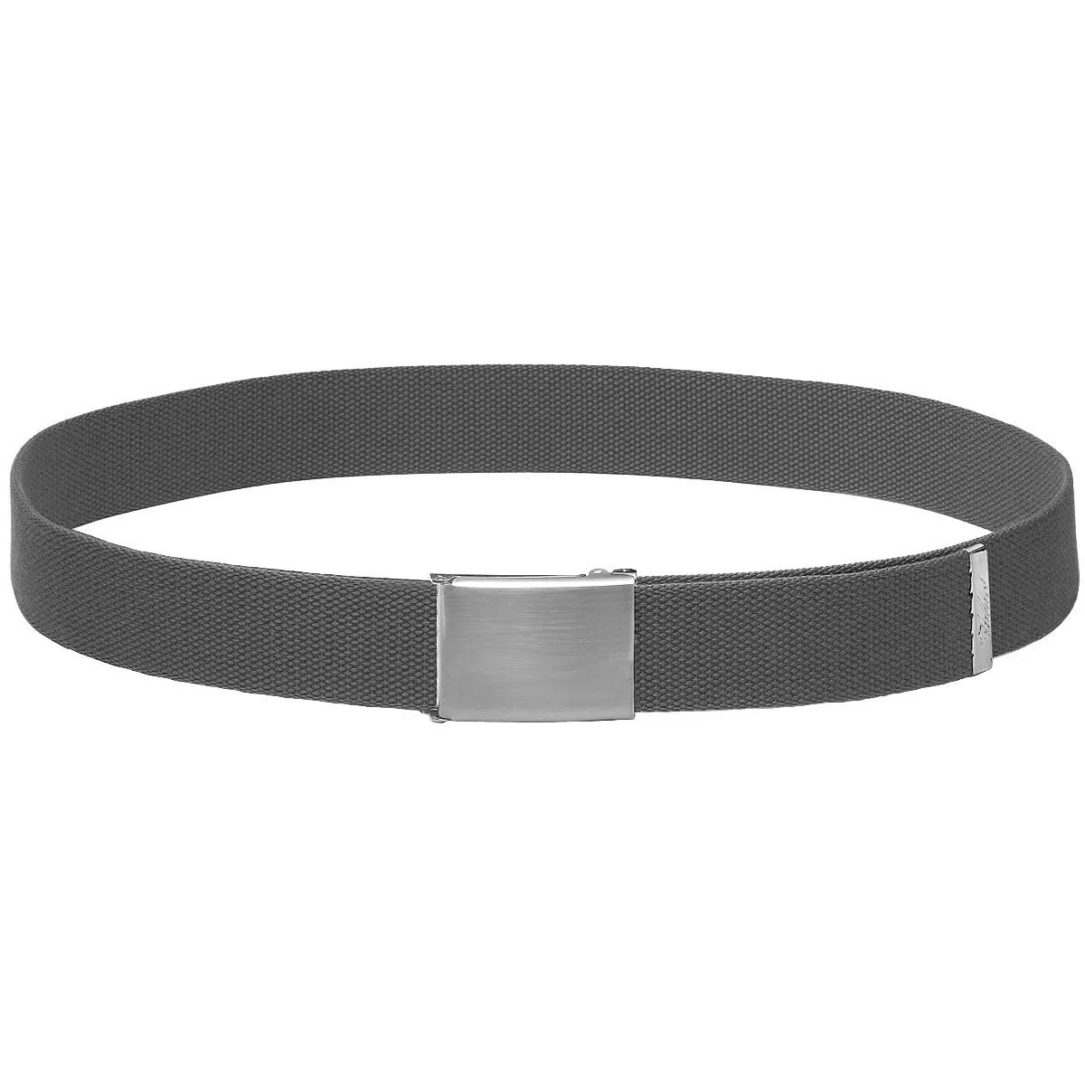 Web Belt Fully Adjustable Cut to Fit Golf Belt Flip Top Silver Buckle