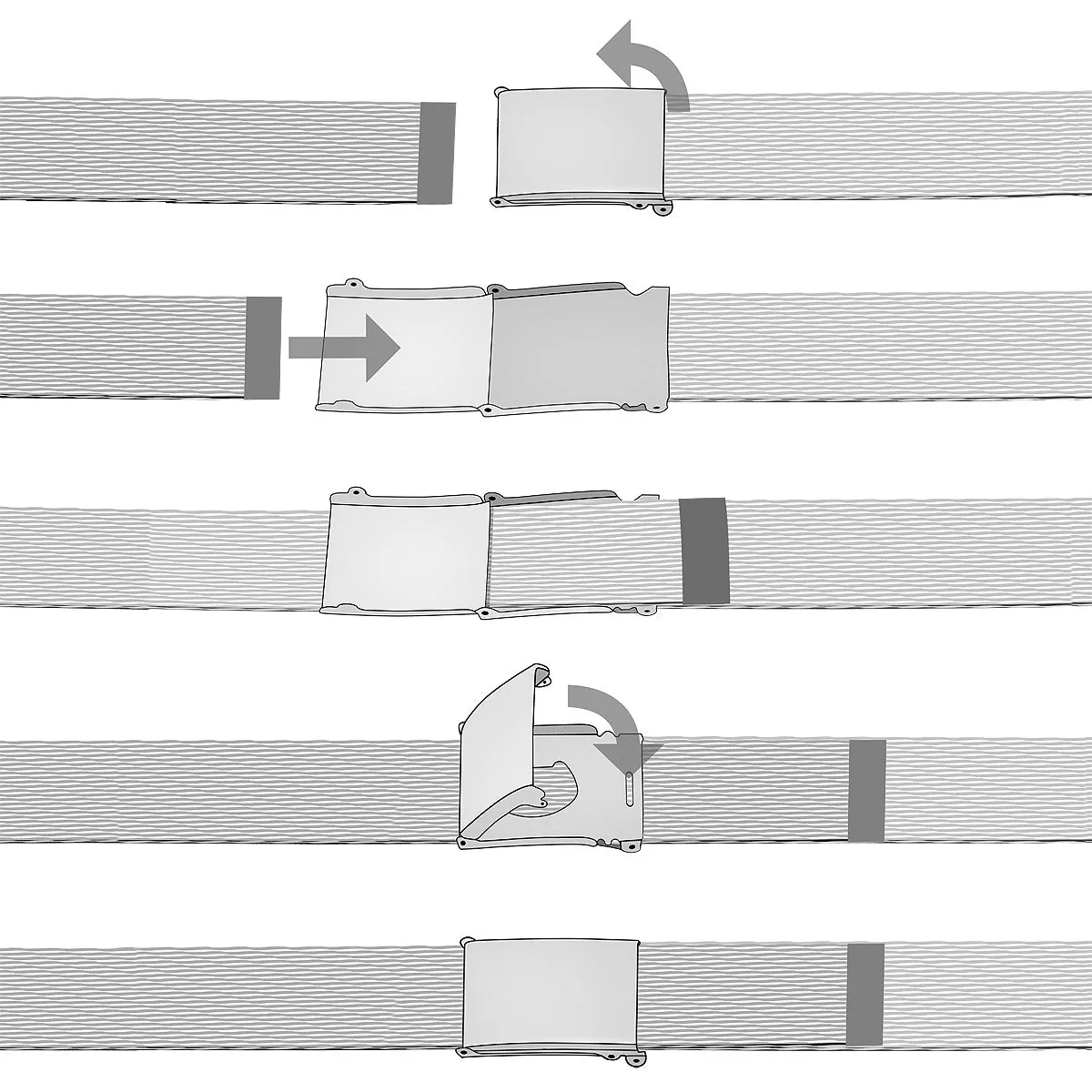 Web Belt Fully Adjustable Cut to Fit Golf Belt Flip Top Silver Buckle