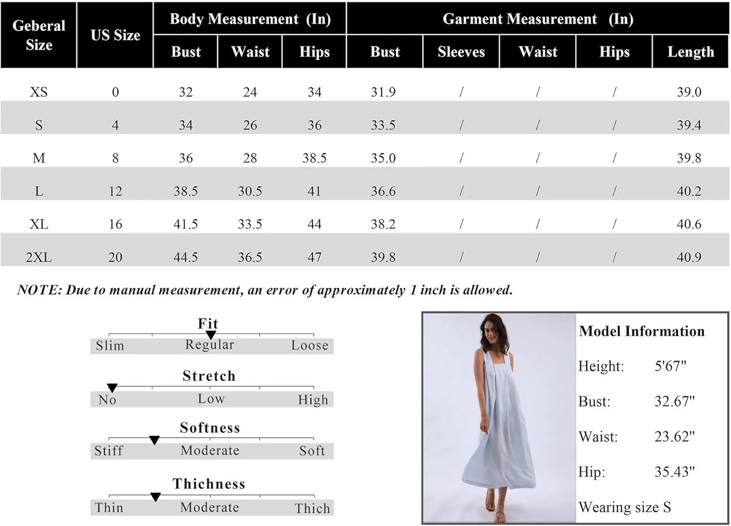 Women's 100% Linen Sleeveless Strap Midi Dresses with Pockets